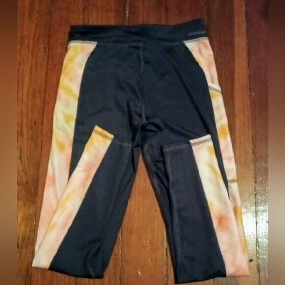Adidas Kids Navy Sweatpants with Tie-Dye Accents - Picture 2 of 3